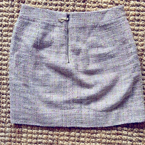 Jcrew tweed skirt. Size 0 - Picture 2 of 5